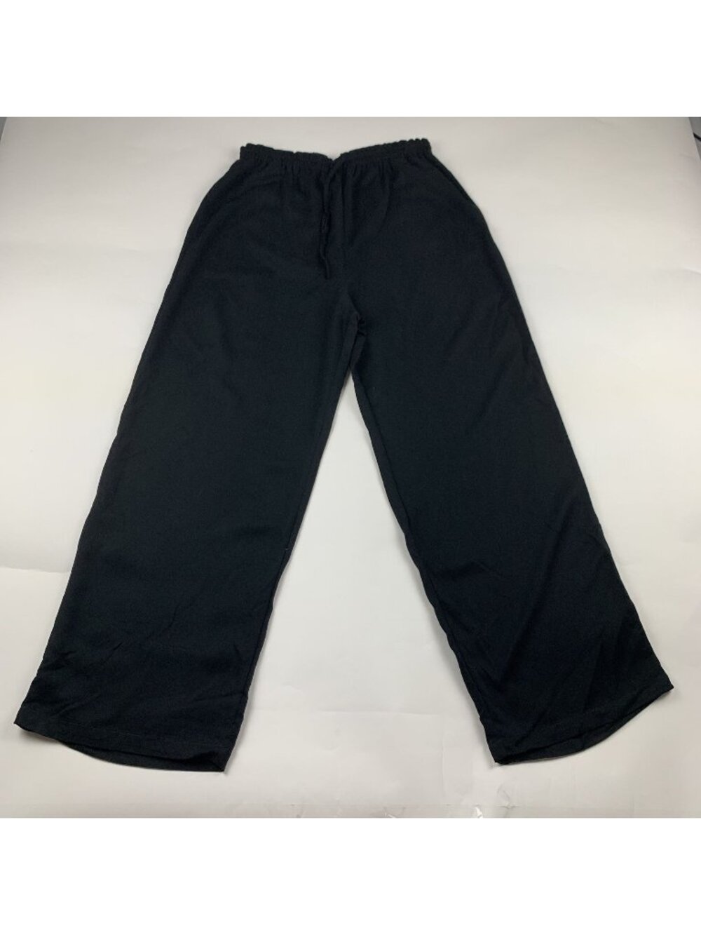 Old Navy Black Pull On Wide Leg Trouser Pants L
